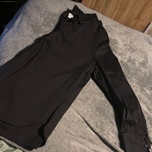 Chico's Black Button Down Shirt